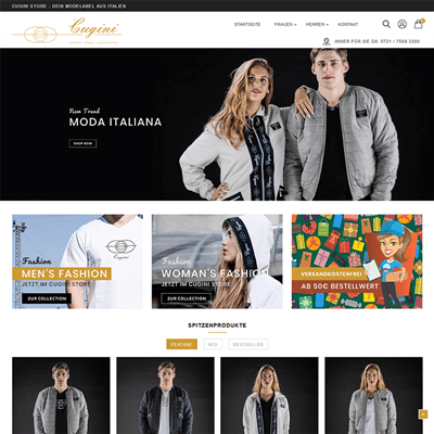 Onlineshop für Kleider